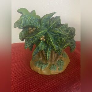 PALM TREE RESIN BOTTLE HOLDER